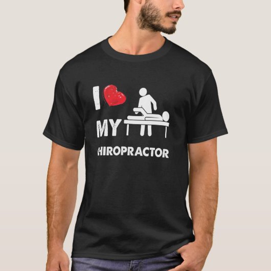 T-shirt Femmes I Love My Chiropractor Funny Chiropractor W (Devant)