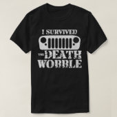 T-shirt Femmes I Survived Death Wobble VNeck (Design devant)