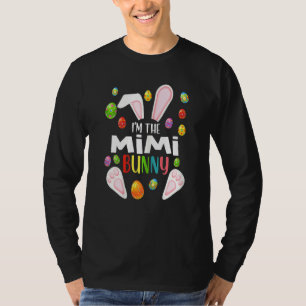 T-shirt FEMMES I'm The Mimi Bunny Funny Matching Family E