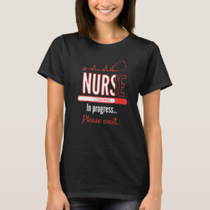 T-shirt Femmes Infirmière En Cours Drôle Infirmière