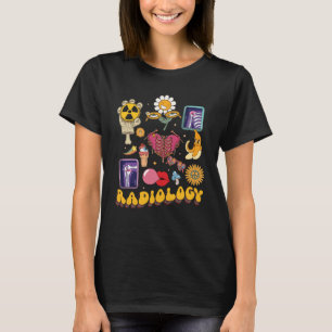 T-shirt Femmes Infirmière en radiologie rétro Technologie