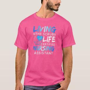 T-shirt Femmes Infirmière Scrub Vie Assistant Médicale