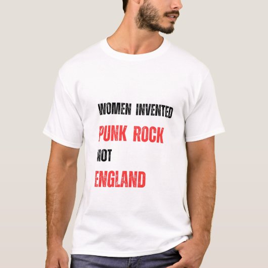 T-shirt Femmes Invité Punk rock pas angleterre (Devant)