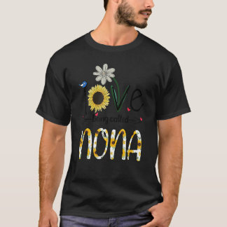 T-shirt Femmes J'adore Qu'on M'appelle Nona Fleur Mignonne