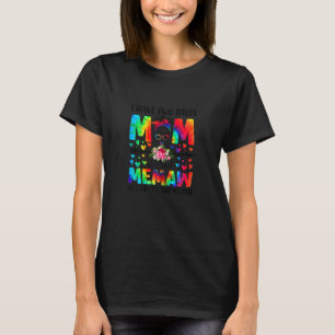 T-shirt Femmes J'Ai Deux Titres Maman & Memaw Tie Dye Déco