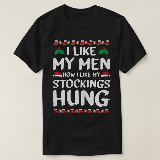 T-shirt Femmes J'Aime Mes Hommes Comment J'Aime Mes Bas Su (Design devant)