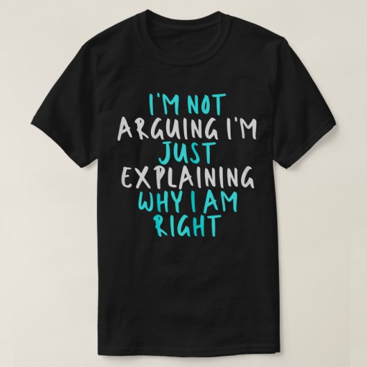 T-shirt Femmes Je n'affirme pas que je ne fais qu'explique (Design devant)