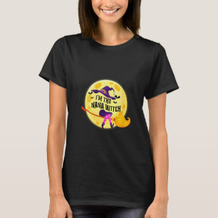 T-shirt Femmes Je suis le groupe d'Halloween sorcière Nana
