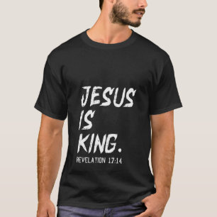 T-shirt Femmes Jésus Est Roi Noël Révélation Bible Re