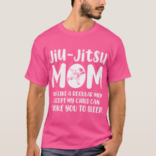 T-shirt Femmes Jiu Jitsu Maman Mixed martial art brésilien