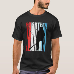 T-shirt FEMMES Joueuse de terrain de hockey 42e anniversai