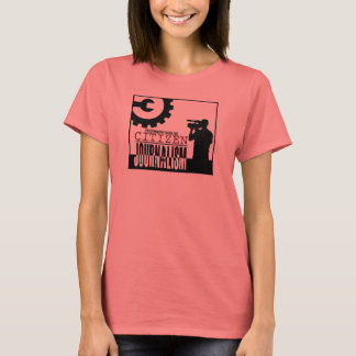 T-shirt Femmes "Journalisme Citoyen" Ringer Tee