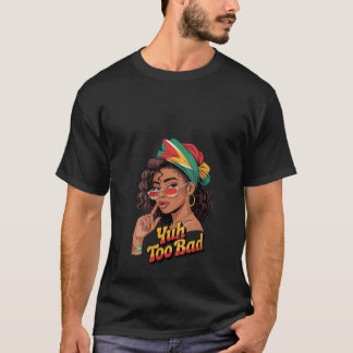 T-shirt Femmes Joyeuse Indépendance Guyana Drapeau Guyanai