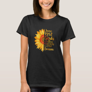 T-shirt Femmes Juin Filles 1952 70e anniversaire 70 ans Ol