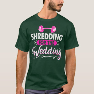 T-shirt Femmes jumelées Couples Entraînement Shredding pou