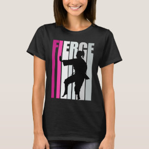 T-shirt Femmes Karate Fierce Anniversaire Forme