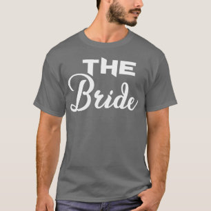 T-shirt Femmes La Mariée Mignonne Enterrement de Vie de Je