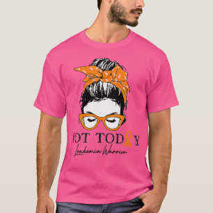 T-shirt Femmes Leucémie Sensibilisation Messagerie Bun Leu