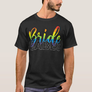 T-shirt Femmes LGBT Mariage Gay Mariage Mariage Mariées Ma