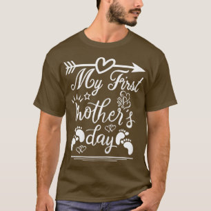 T-shirt Femmes Ma première mère Annonce de grossesse