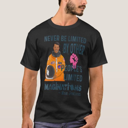 T-shirt Femmes Mae Jemison Américaine Noire Astronaut (Devant)