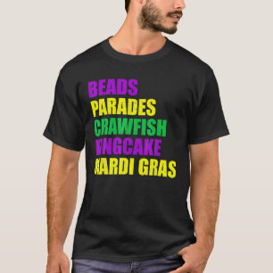 T-shirt Femmes Mardi Gras Mardi Gras Vêtements Pour Homme