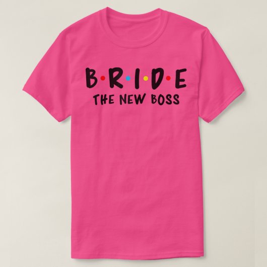 T-shirt Femmes Mariage Noces de Mariee Enterrement de Vie (Design devant)
