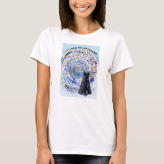 T-shirt femmes "Mata Art" avec logos sur le dos