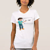T-shirt femmes mathématiques d'apprentissage (Devant)