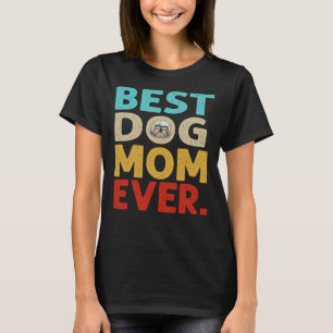 T-shirt Femmes Meilleur Chien Maman Ever Shih Tzu Mère Fêt