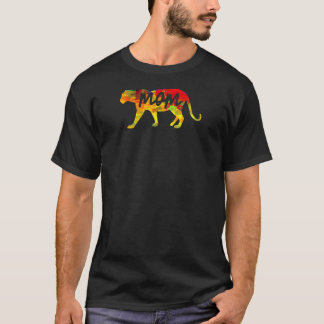 T-shirt FEMMES Mère S Idée Fête Lion Mère Au Coeur Mère