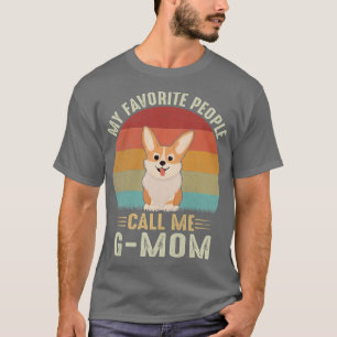 T-shirt Femmes Mes Favoris Les Gens M'Appelent Gmaman Cute