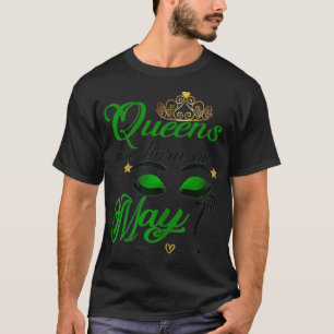 T-shirt Femmes mignonnes anniversaire Les reines filles so