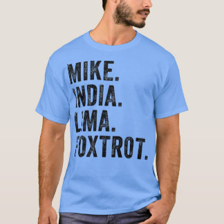 T-shirt Femmes Mike India Lima Fotrot Tee Milf Femmes Moth