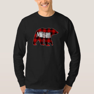 T-shirt Femmes Mirijam Ours Personnalisé Rouge Buffalo Pla