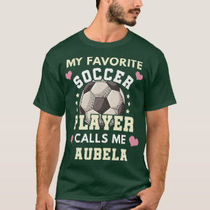 T-shirt Femmes Mon Joueur De Football Préféré M'Appelle Ab