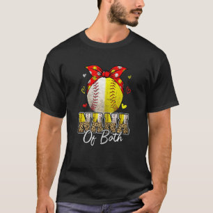 T-shirt Femmes Nana Du Baseball Et Du Softball Nana Mo