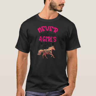 T-shirt Femmes N'estimez Jamais À Sa Juste Valeur L'amour