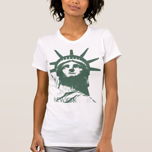 T-shirt Femmes New York Débardeur Statue de la Liberté Che (Devant)