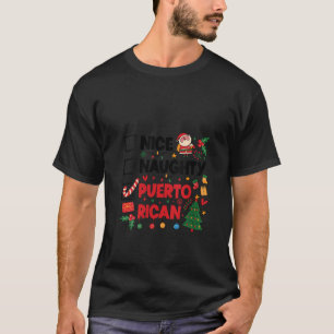 T-shirt Femmes Nice Naughty Portoricaines Porto Rico Femme