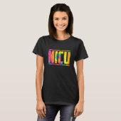 T-shirt Femmes Nicu Nurse Colorée (Devant entier)