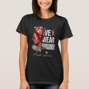 T-shirt Femmes noires Nous portons une conscience de la mé