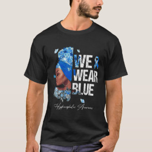 T-shirt Femmes noires Nous portons une sensibilisation à l