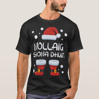 T-shirt Femmes Nollaig Shona Dhuit Irish Christmas Père No