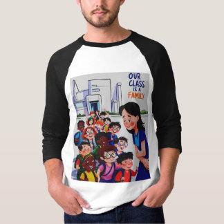 T-shirt Femmes Notre classe est une famille