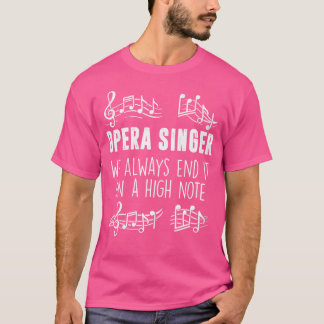 T-shirt Femmes Nous Le Terminons Toujours Sur Un Opéra Amu