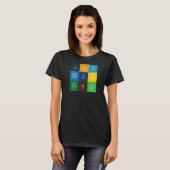 T-shirt Femmes Om Vert Yoga 5 (Devant entier)