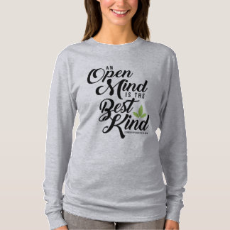 T-shirt Femmes outre de chemise d'esprit ouvert de