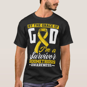 T-shirt Femmes par la grâce de Dieu je suis une survivante