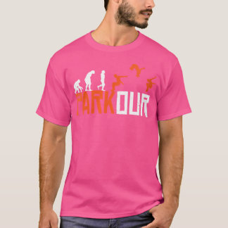T-shirt Femmes Parkourlufer Parkour Parcouring Parcour